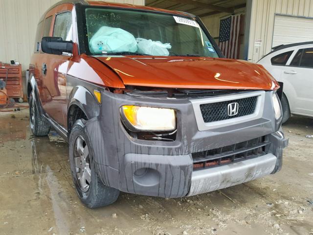 5J6YH28513L043993 - 2003 HONDA ELEMENT EX ORANGE photo 1