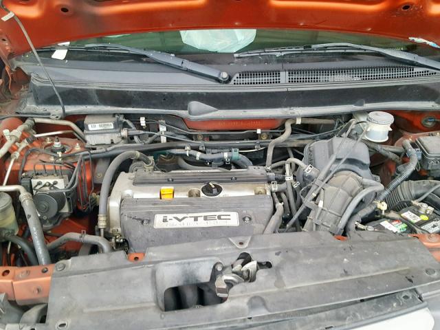 5J6YH28513L043993 - 2003 HONDA ELEMENT EX ORANGE photo 7