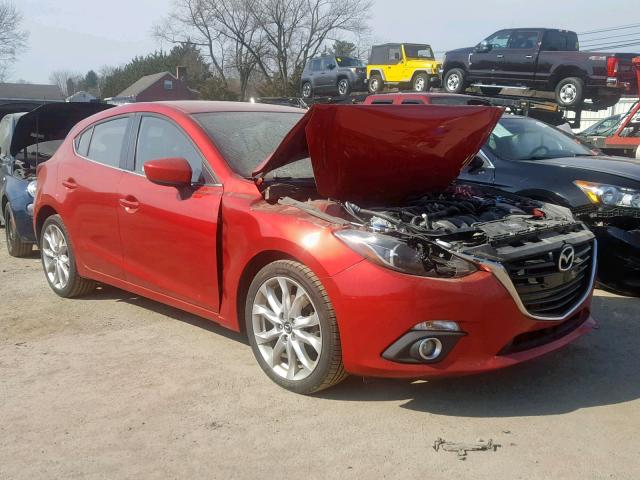 JM1BM1M36E1214919 - 2014 MAZDA 3 GRAND TO RED photo 1