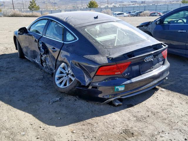 WAUSGAFC2CN005152 - 2012 AUDI A7 PRESTIG TEAL photo 3