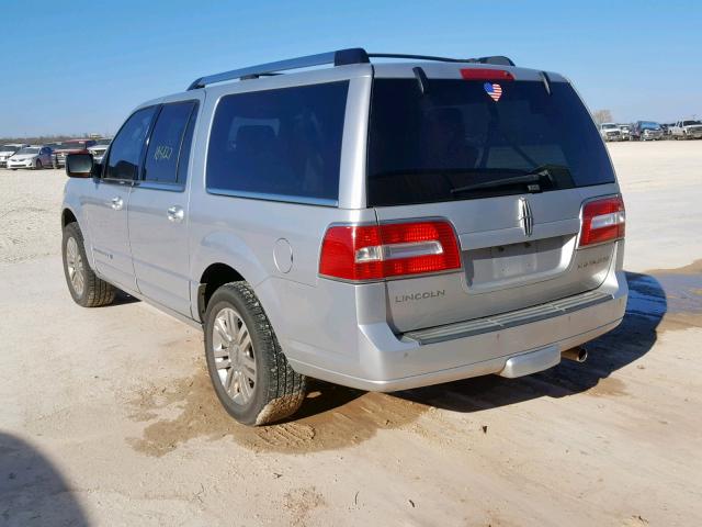 5LMJJ3H56BEJ09273 - 2011 LINCOLN NAVIGATOR Күміс фото 3