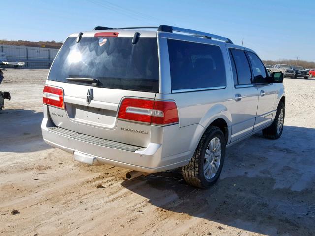 5LMJJ3H56BEJ09273 - 2011 LINCOLN NAVIGATOR Күміс фото 4