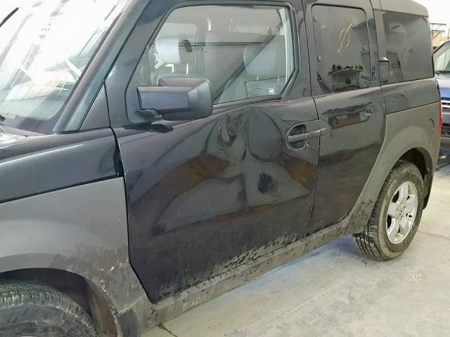 5J6YH17523L008701 - 2003 HONDA ELEMENT EX BLACK photo 9