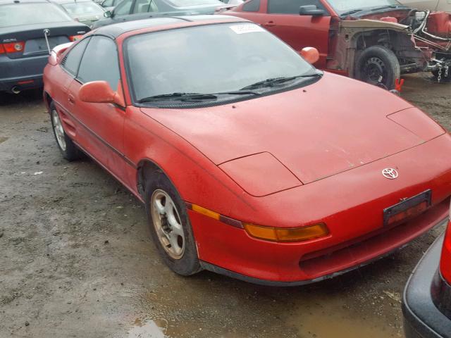 JT2SW22N4M0006104 - 1991 TOYOTA MR2 SPORT RED photo 1