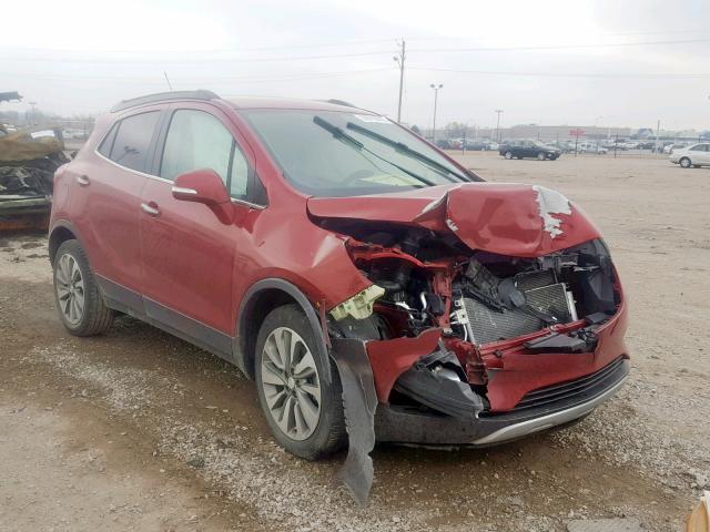 KL4CJASB0JB519726 - 2018 BUICK ENCORE PRE RED photo 1