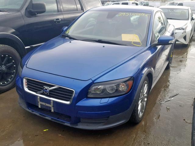 YV1MK672882045574 - 2008 VOLVO C30 T5 BLUE photo 2