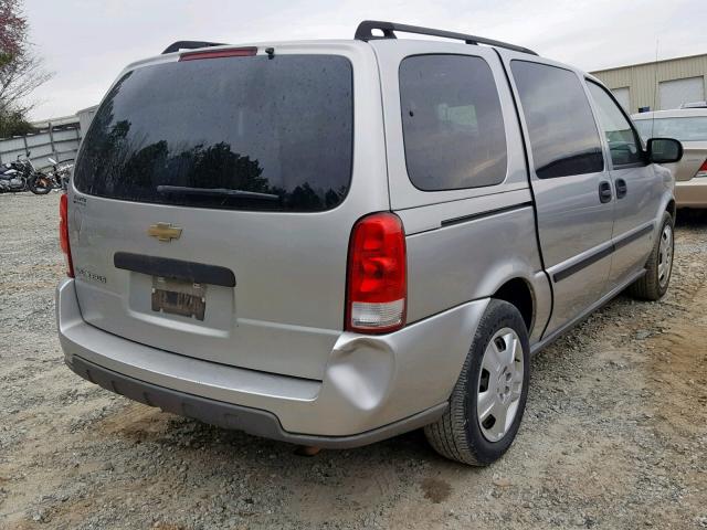 1GNDV23137D115348 - 2007 CHEVROLET UPLANDER L Gümüş foto 4