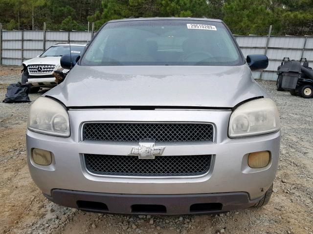 1GNDV23137D115348 - 2007 CHEVROLET UPLANDER L Gümüş foto 9