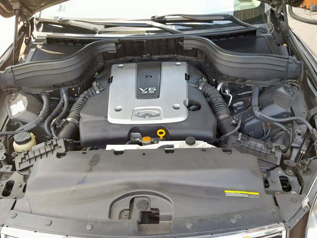 JNKAJ09F48M351036 - 2008 INFINITI EX35 BASE BROWN photo 7