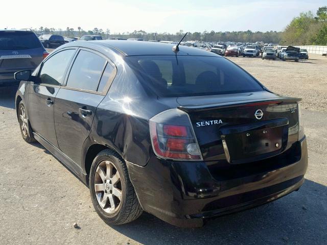 3N1AB6AP8AL653230 - 2010 NISSAN SENTRA 2.0 BLACK photo 3