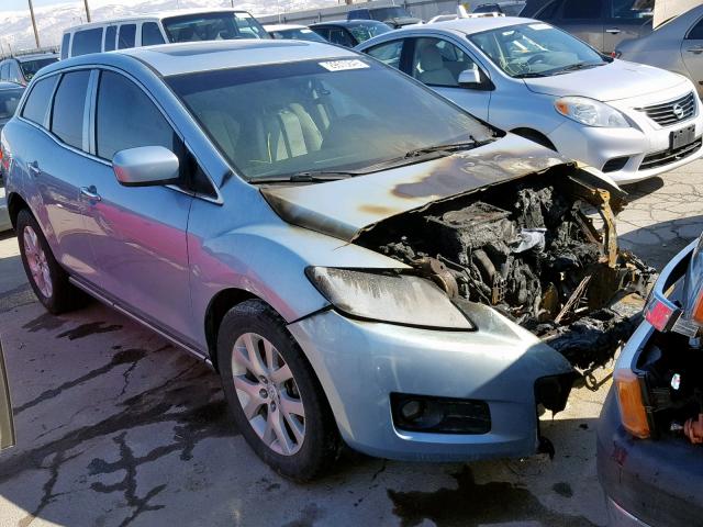 JM3ER29L370127301 - 2007 MAZDA CX-7 BLUE photo 1