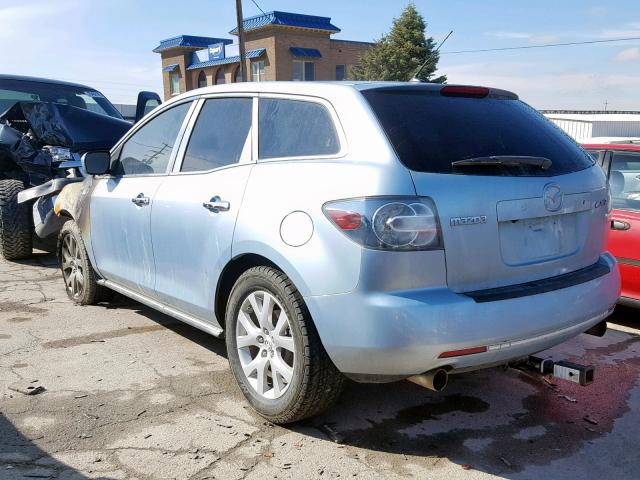 JM3ER29L370127301 - 2007 MAZDA CX-7 BLUE photo 3