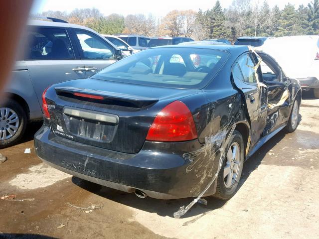 2G2WP552571168362 - 2007 PONTIAC GRAND PRIX BLACK photo 4