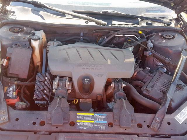 2G2WP552571168362 - 2007 PONTIAC GRAND PRIX BLACK photo 7