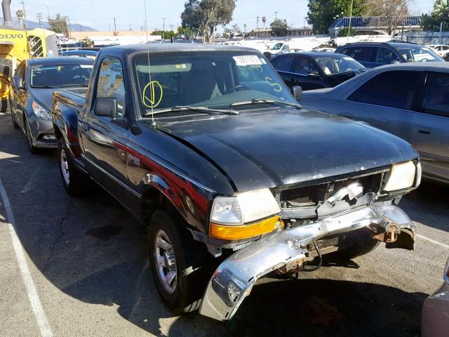 1FTYR10V3XPB45660 - 1999 FORD RANGER BLACK photo 1