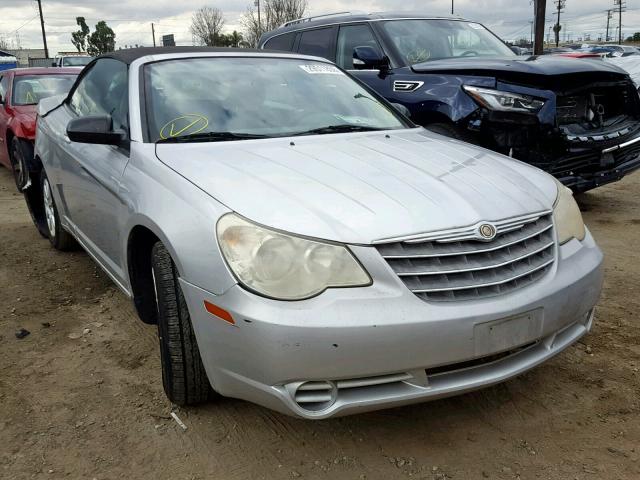 1C3LC45K28N572695 - 2008 CHRYSLER SEBRING SILVER photo 1