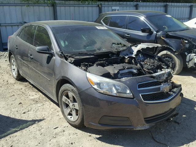 1G11B5SA5DF209828 - 2013 CHEVROLET MALIBU LS GRAY photo 1