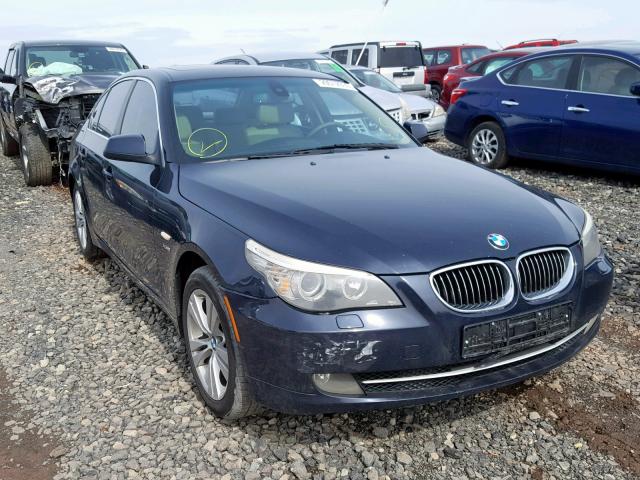 WBANV1C54AC443513 - 2010 BMW 528 XI BLUE photo 1