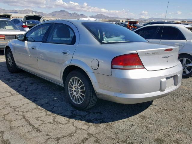 1C3EL46X94N273685 - 2004 CHRYSLER SEBRING LX SILVER photo 3