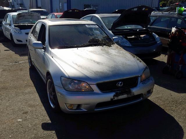 JTHBD192120038569 - 2002 LEXUS IS 300 SILVER photo 1