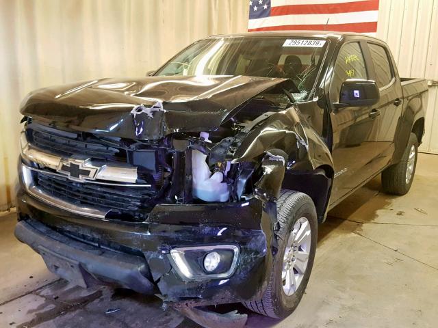 1GCGTCE31G1222691 - 2016 CHEVROLET COLORADO L BLACK photo 2