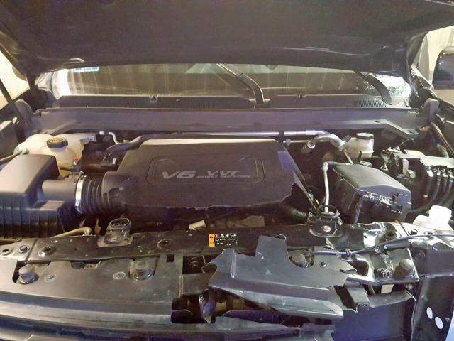 1GCGTCE31G1222691 - 2016 CHEVROLET COLORADO L BLACK photo 7