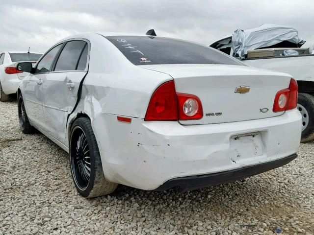 1G1ZB5E0XCF114122 - 2012 CHEVROLET MALIBU LS WHITE photo 3