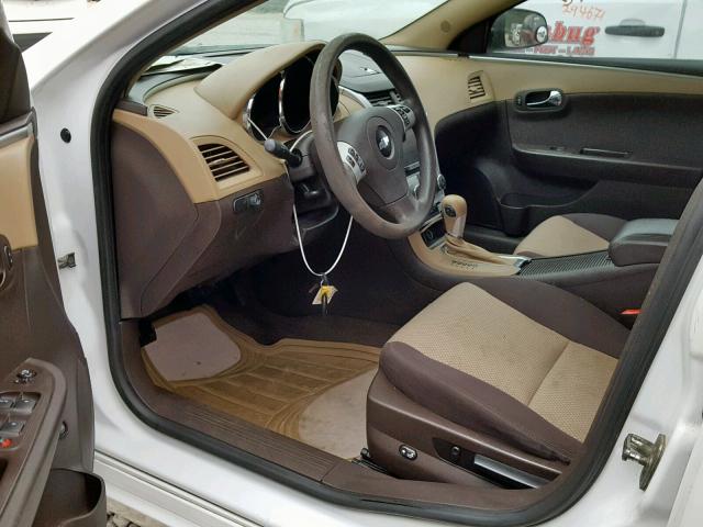 1G1ZB5E0XCF114122 - 2012 CHEVROLET MALIBU LS WHITE photo 9