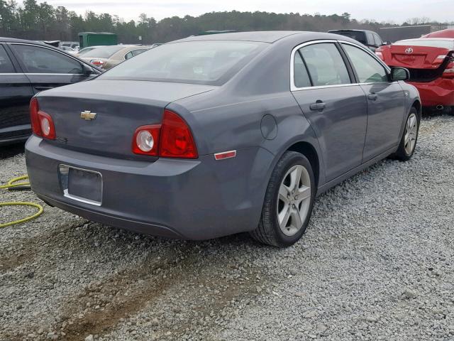 1G1ZG57N684235226 - 2008 CHEVROLET MALIBU LS SILVER photo 4