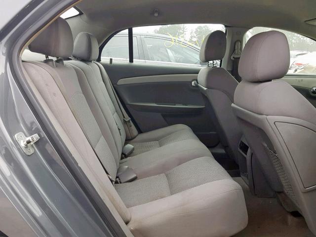 1G1ZG57N684235226 - 2008 CHEVROLET MALIBU LS SILVER photo 6