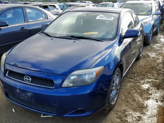 JTKDE177950017584 - 2005 TOYOTA SCION TC ლურჯი ფოტო 2