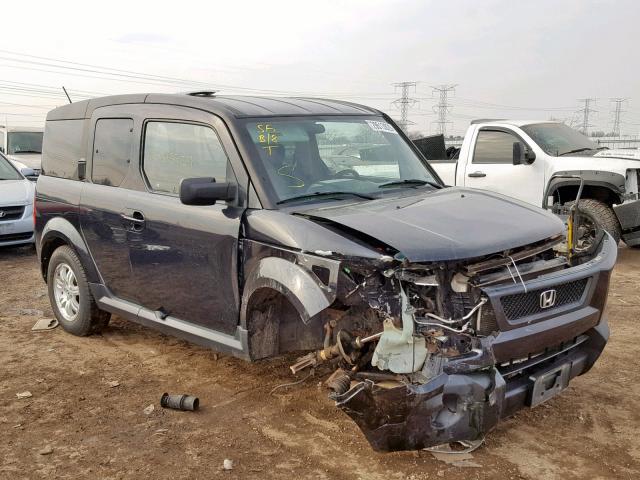 5J6YH28716L028089 - 2006 HONDA ELEMENT EX BLACK photo 1