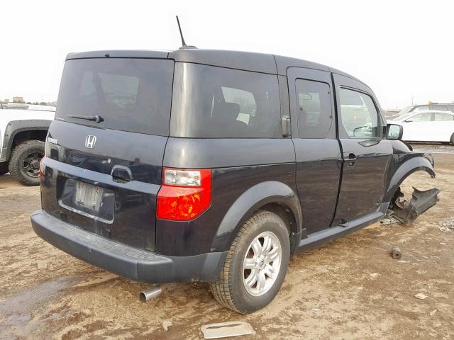 5J6YH28716L028089 - 2006 HONDA ELEMENT EX BLACK photo 4