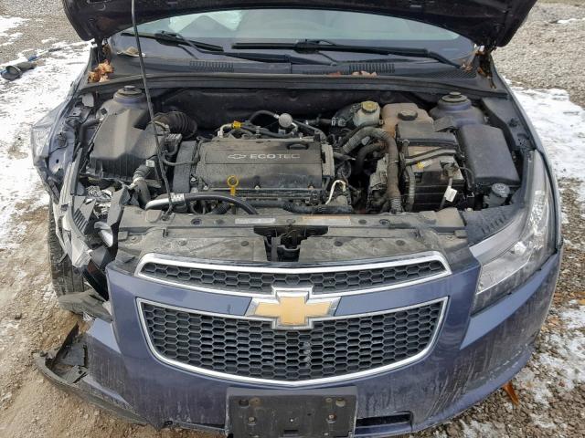 1G1PA5SG4D7295418 - 2013 CHEVROLET CRUZE LS BLUE photo 7