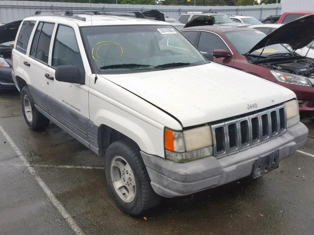 1J4GZ58SXTC360400 - 1996 JEEP GRAND CHER WHITE photo 1