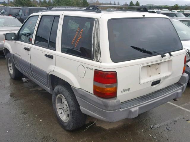 1J4GZ58SXTC360400 - 1996 JEEP GRAND CHER WHITE photo 3