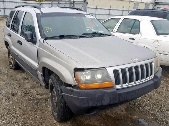 1J4GX48S24C347027 - 2004 JEEP GRAND CHER SILVER photo 1