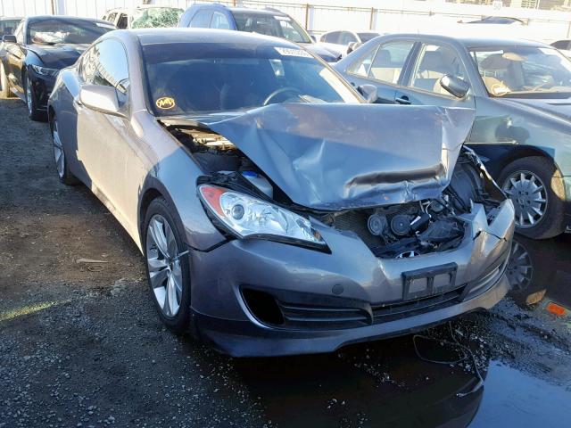 KMHHT6KD8BU058796 - 2011 HYUNDAI GENESIS CO CHARCOAL photo 1