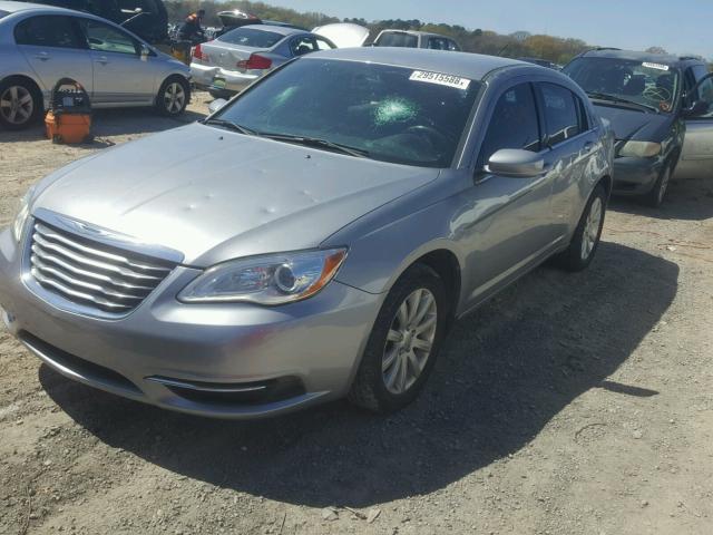 1C3CCBBB1DN701397 - 2013 CHRYSLER 200 TOURIN SILVER photo 2