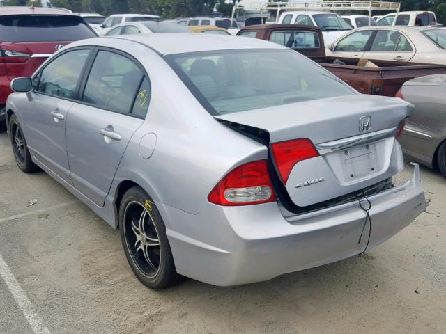 2HGFA1F94AH505072 - 2010 HONDA CIVIC EXL SILVER photo 3