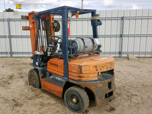 405FG2516647 - 1993 TOYOTA FORKLIFT ORANGE photo 3