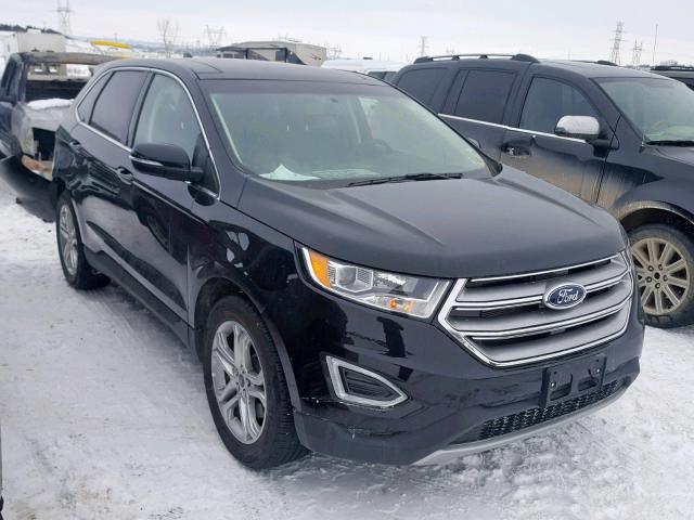 2FMPK4K86JBC02193 - 2018 FORD EDGE TITAN BLACK photo 1