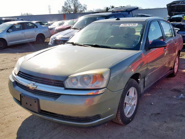 1G1ZT54874F126167 - 2004 CHEVROLET MALIBU LS 绿色 照片 2