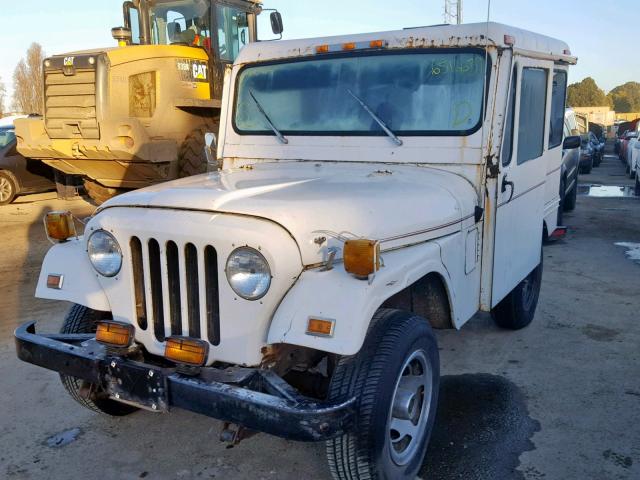 DJ5D6102989 - 1976 JEEP CJ-5 WHITE photo 2