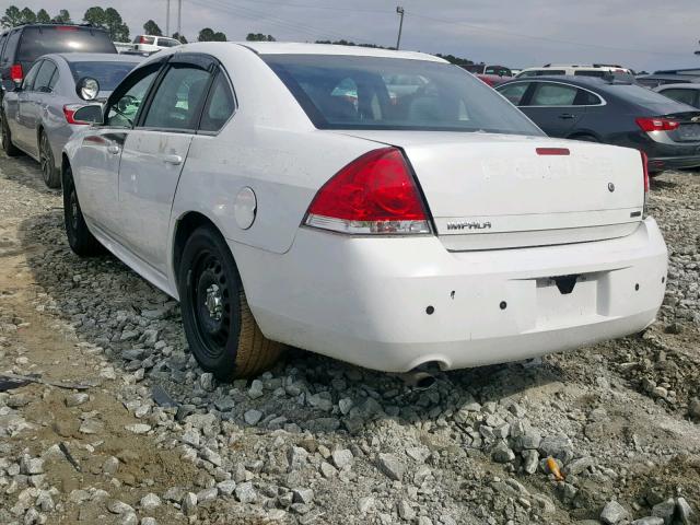 2G1WD5E32F1107104 - 2015 CHEVROLET IMPALA LIM WHITE photo 3