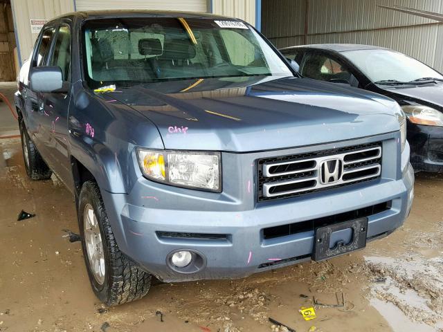 2HJYK164X8H514874 - 2008 HONDA RIDGELINE BLUE photo 1