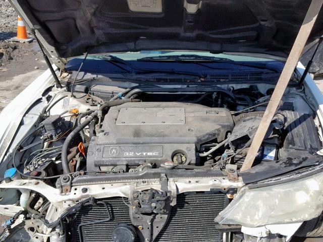 19UUA56603A016660 - 2003 ACURA 3.2TL WHITE photo 7