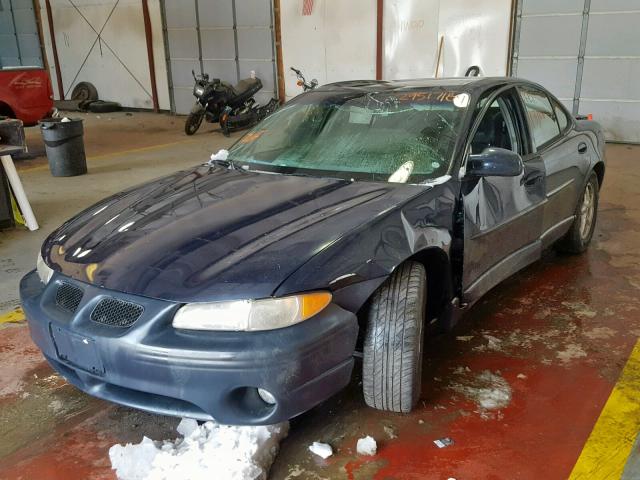 1G2WP52K22F287301 - 2002 PONTIAC GRAND PRIX 蓝色 照片 2