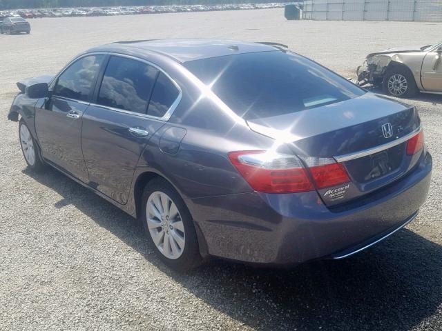 1HGCR2F8XFA177249 - 2015 HONDA ACCORD EXL GRAY photo 3