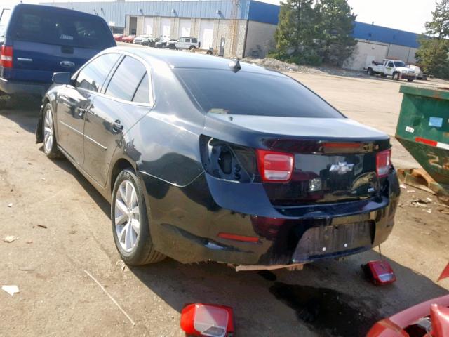 1G11E5SLXEF272269 - 2014 CHEVROLET MALIBU 2LT BLACK photo 3